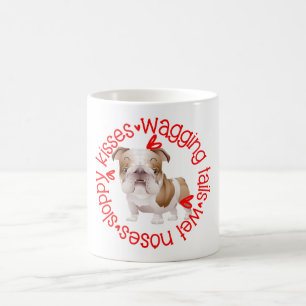 Niedlicher Bulldog, Sloppy Kisses Kaffeetasse