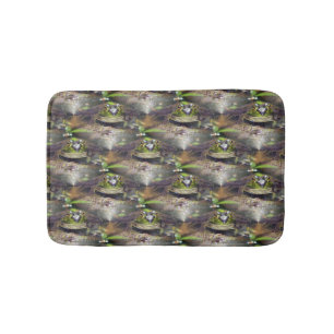 Niedlicher Bullfrog-Tierart Badematte
