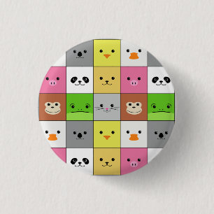 Niedlicher bunter button