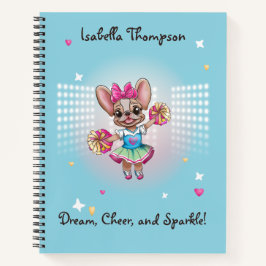 Niedlicher bunter französischer Geistesgeist Notizbuch