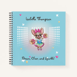 Niedlicher bunter französischer Geistesgeist Notizbuch