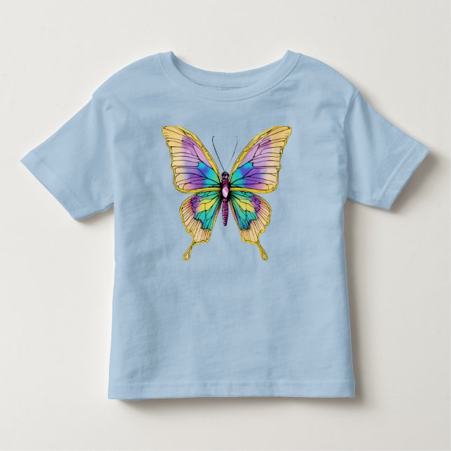 Niedlicher Butterfly-T - Shirt (Vorderseite)