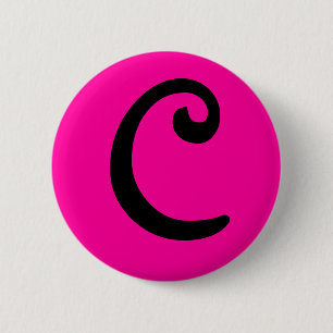 NIEDLICHER "C-" MONOGRAMM-KNOPF BUTTON