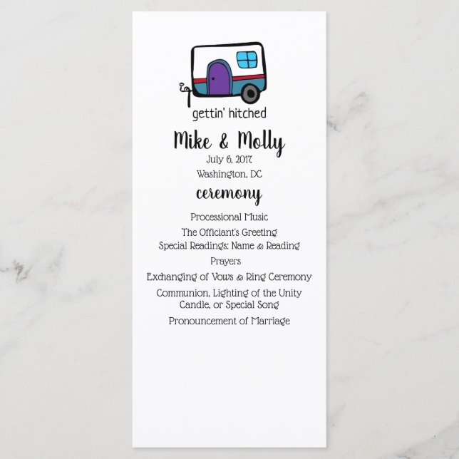 Niedlicher Camper Programm (Vorderseite)