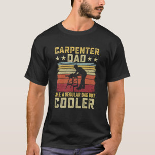 Niedlicher Carpenter Cooler Vater Retro Funny Gift T-Shirt