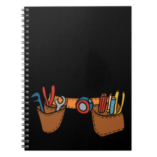 Niedlicher Carpenter Werkzeuggürtel Zukünftige Han Notizblock