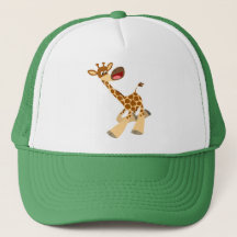 Niedlicher Cartoon Ambling Giraffe Hat