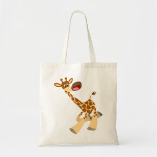 Niedlicher Cartoon Ambling Giraffe Tasche