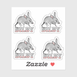 Niedlicher Cartoon Aufkleber