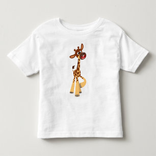 Niedlicher Cartoon Baby Giraffe Children T - Shirt