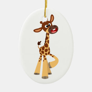 Niedlicher Cartoon Baby Giraffe Ornament