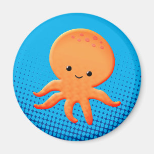 Niedlicher Cartoon Baby Octopus Magnet