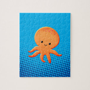 Niedlicher Cartoon Baby Octopus Puzzle
