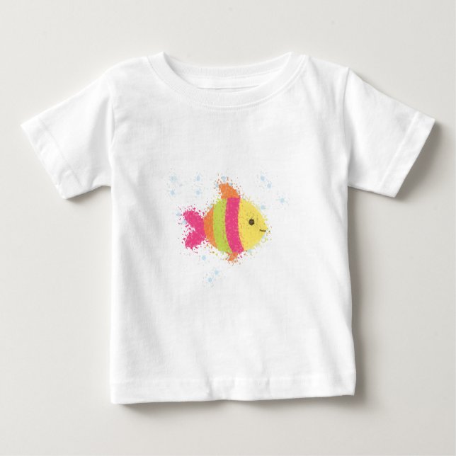 Niedlicher Cartoon Baby T-shirt (Vorderseite)