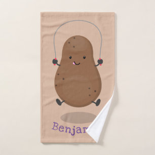 Niedlicher Cartoon Badhandtuch Set