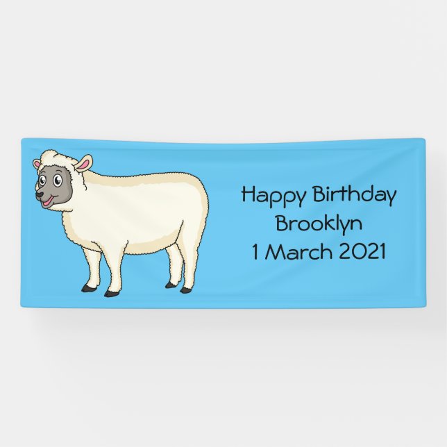 Niedlicher Cartoon Banner (Horizontal)