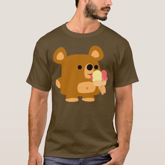 Niedlicher Cartoon Bär mit Balls :) Bekleidung T-Shirt (Vorderseite)