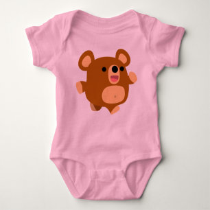 Niedlicher Cartoon Bear Baby Apparel Baby Strampler