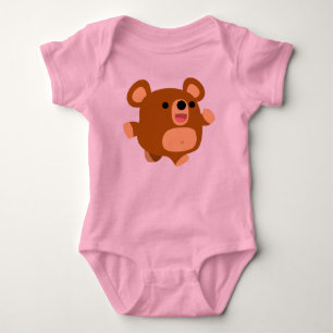 Niedlicher Cartoon Bear Baby Apparel Strampler