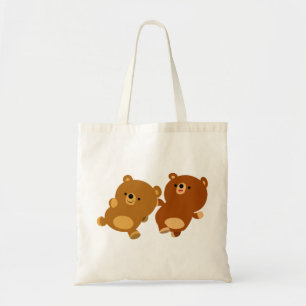 Niedlicher Cartoon Bears Bag Tragetasche