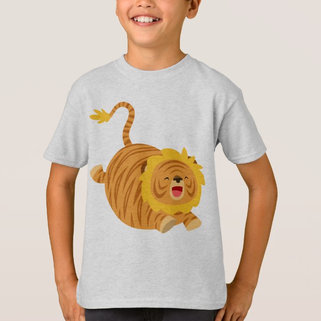 Niedlicher Cartoon Bouncy Liger Children T - Shirt (Vorderseite)