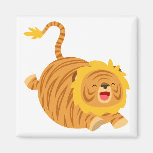 Niedlicher Cartoon Bouncy Liger Magnet