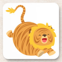 Niedlicher Cartoon Bouncy Liger Set der Untersetze