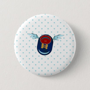 Niedlicher Cartoon Button