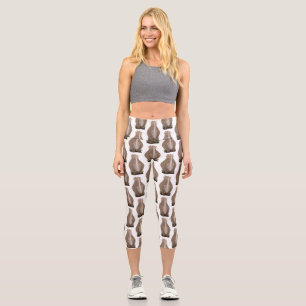 Niedlicher Cartoon Capri Leggings