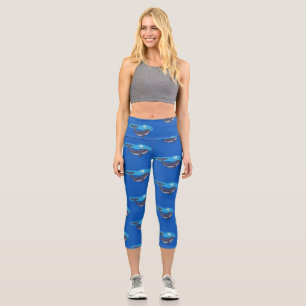 Niedlicher Cartoon Capri Leggings