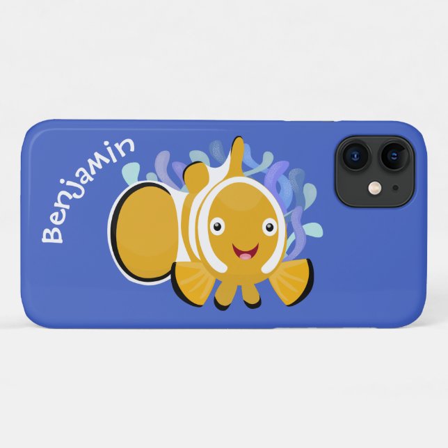 Niedlicher Cartoon Case-Mate iPhone Hülle (Rückseite (Horizontal))