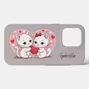 Niedlicher Cartoon Cat Lovers Herzlich Willkommen Case-Mate iPhone Hülle