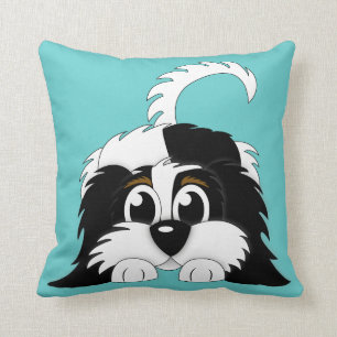 Niedlicher Cartoon Cavachon Kissen