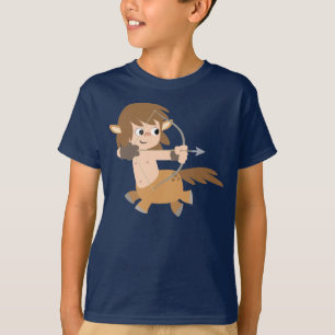 Niedlicher Cartoon Centaur Sagittario Kinder T - S T-Shirt