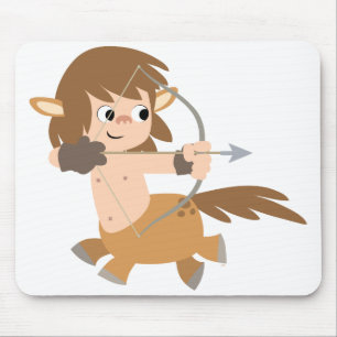 Niedlicher Cartoon Centaur Sagittarius Mousepad