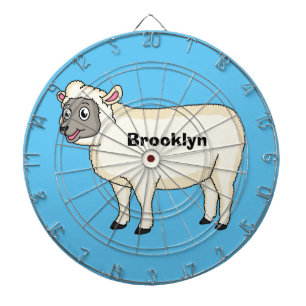 Niedlicher Cartoon Dartscheibe