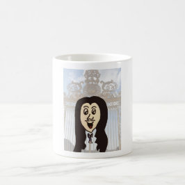 Niedlicher Cartoon der Louis-IVX-Kaffee-Tasse Kaffeetasse