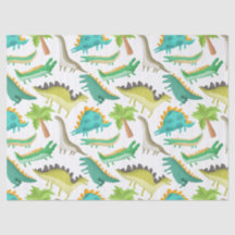 Niedlicher Cartoon Dinosaur Decoupage