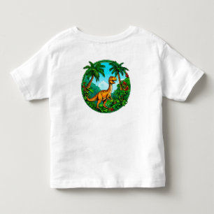 Niedlicher Cartoon Dinosaurier Kleinkind T-shirt