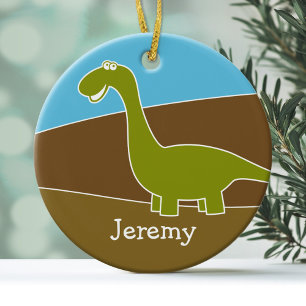 Niedlicher Cartoon Dinosaurier Ornament