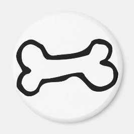 Niedlicher Cartoon Dog Bone Magnet