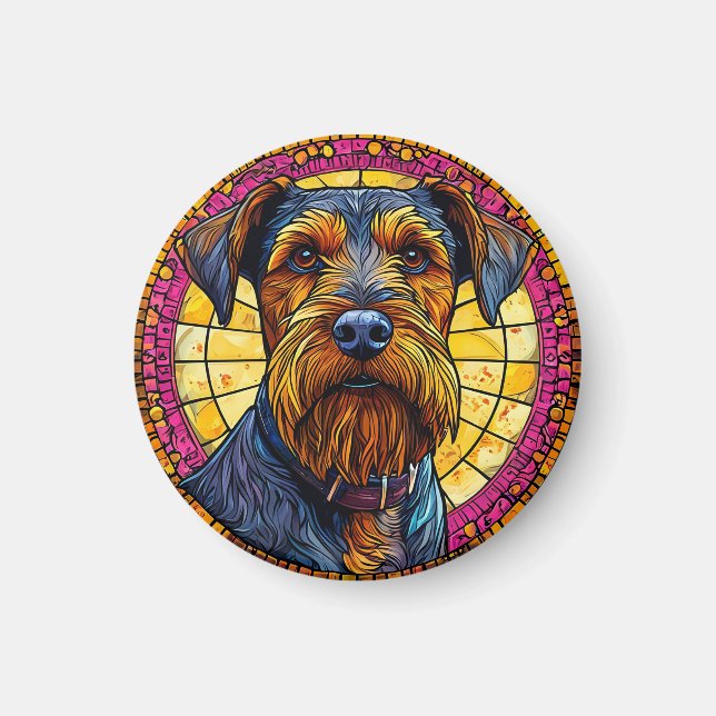 Niedlicher Cartoon Dog Magnet (Vorne)
