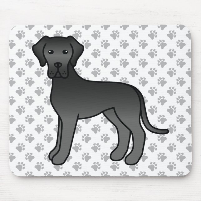 Niedlicher Cartoon Dog Mousepad (Vorne)