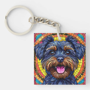 Niedlicher Cartoon Dog Schlüsselanhänger