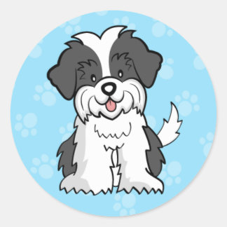Niedlicher Cartoon Dog Shih Tzu Sticker