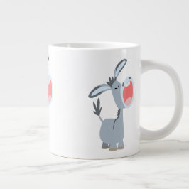 Niedlicher Cartoon Donkey Jumbo-Tasse