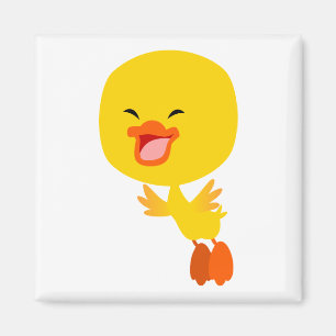 Niedlicher Cartoon Duckling Magnet
