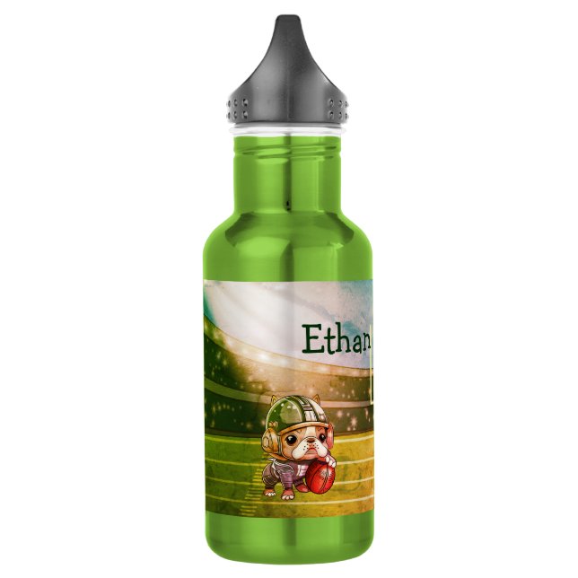 Niedlicher Cartoon Edelstahlflasche (Links)