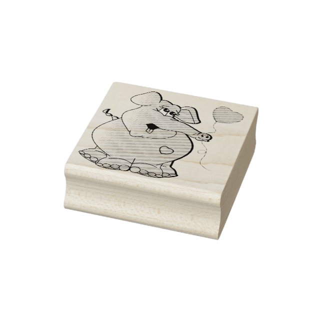 Niedlicher Cartoon Elephant Gummistempel (Stempel)
