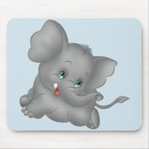 Niedlicher Cartoon Elephant Mousepad